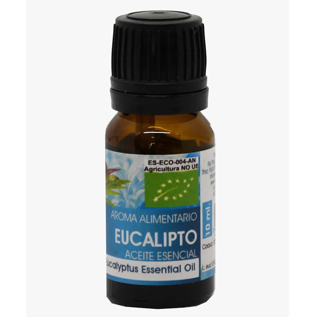 Aceite Esencial Eucalipto Bio 10 ml. - El Oro de Los Andes Alimentación  Ecológica