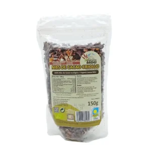 Nibs de cacao criollo ecológico 150 grs