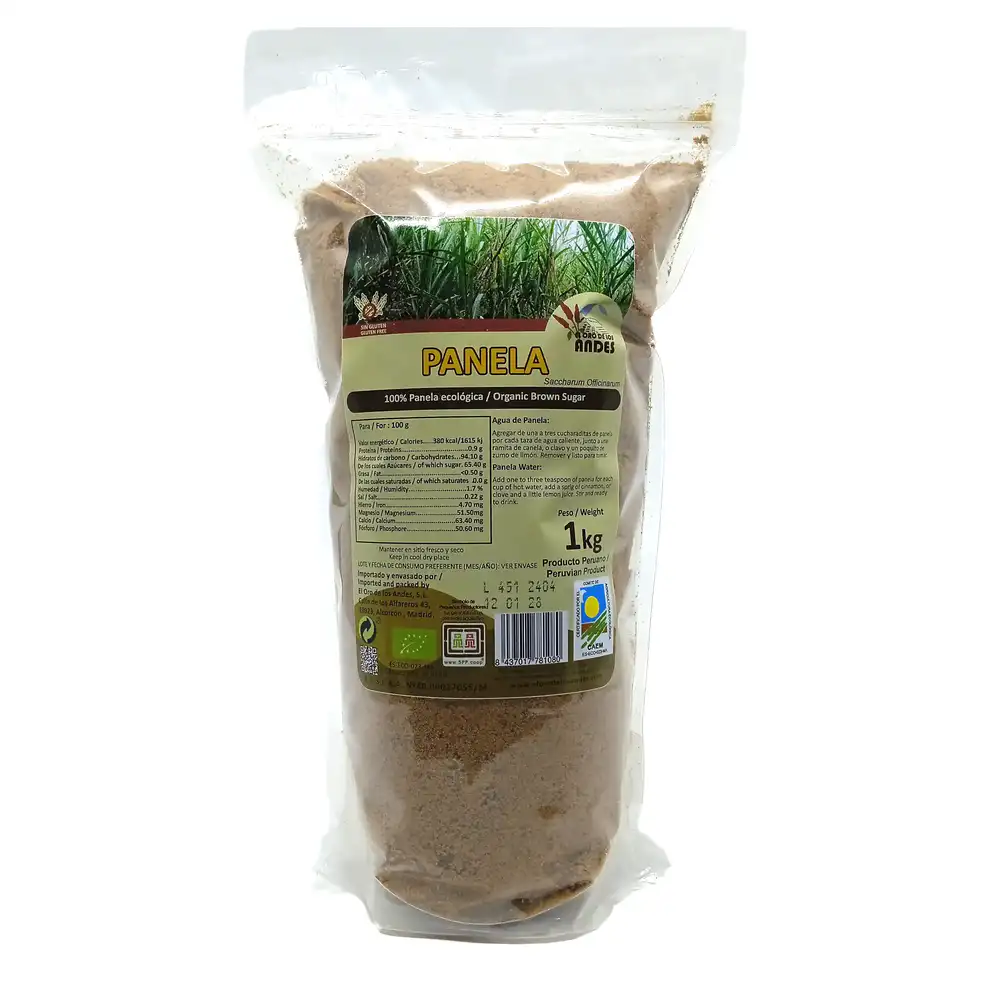 Panela ecológica de 1000 gramos