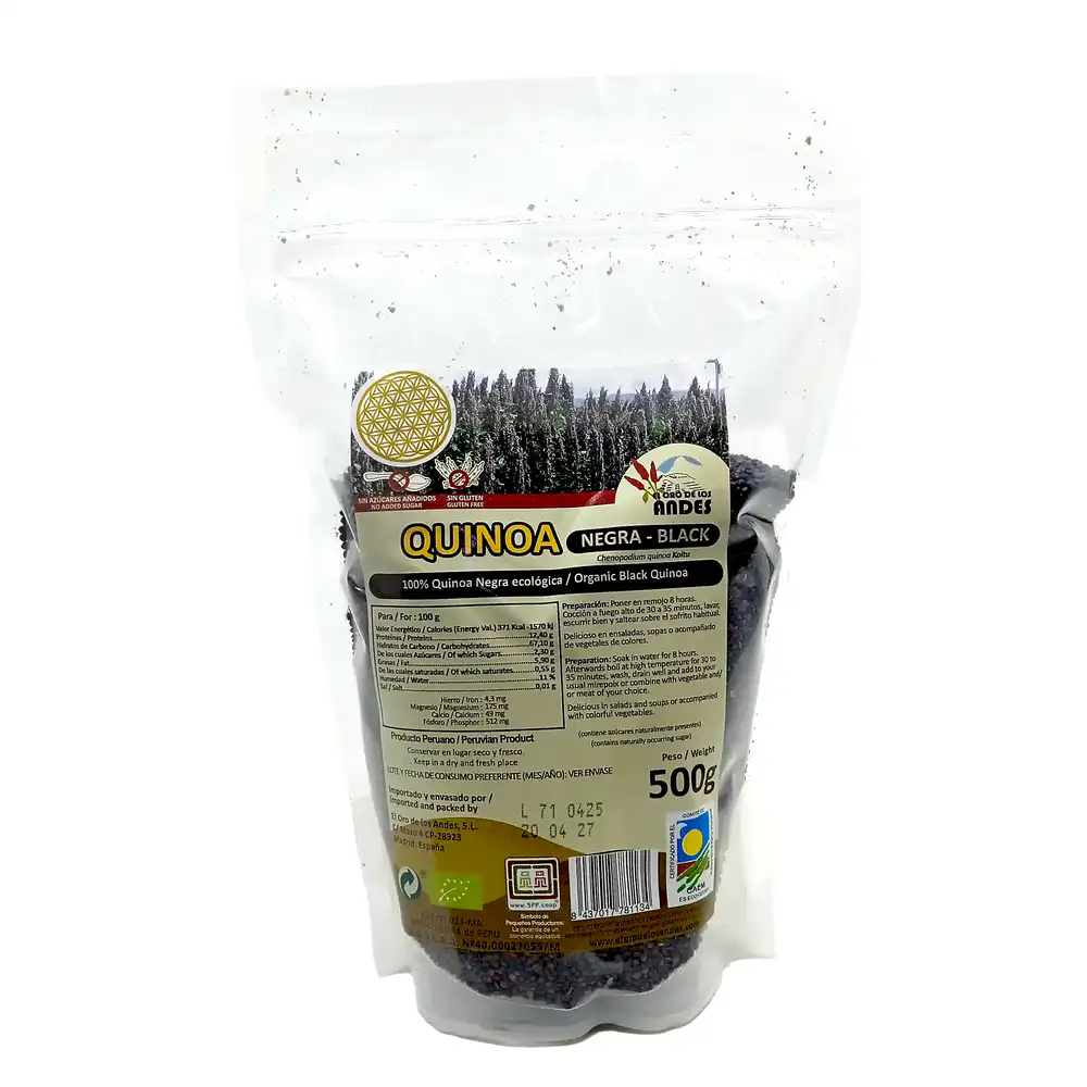 Quinoa negra ecológica 500 grs