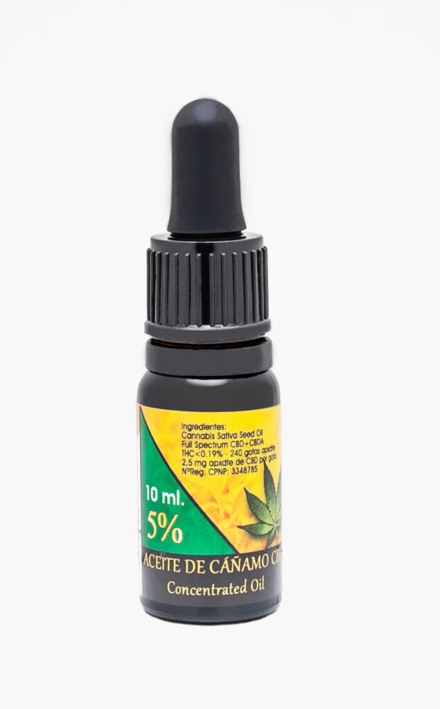 Extract Oil 5% (500 mg) 10 ml.