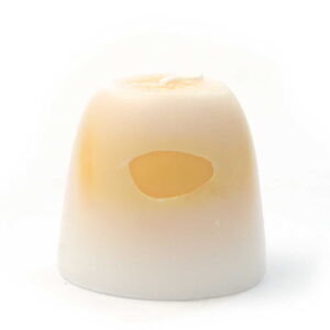 Velas emocionales de uso energético artesanas 100% vegetales AMARILLO pequeño