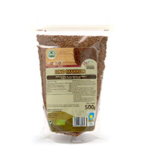 Semillas ecológicas de lino marron 500 gr