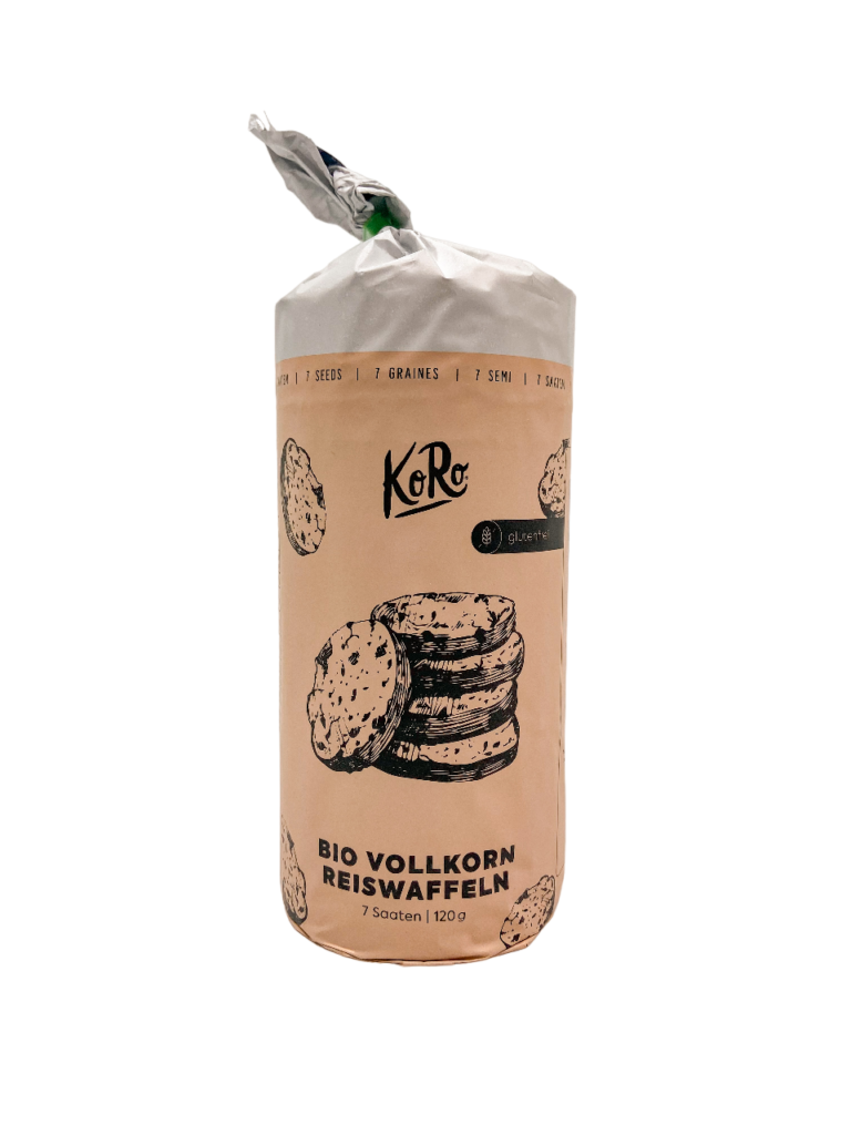 Tortitas de arroz integral con 7 semillas 120g