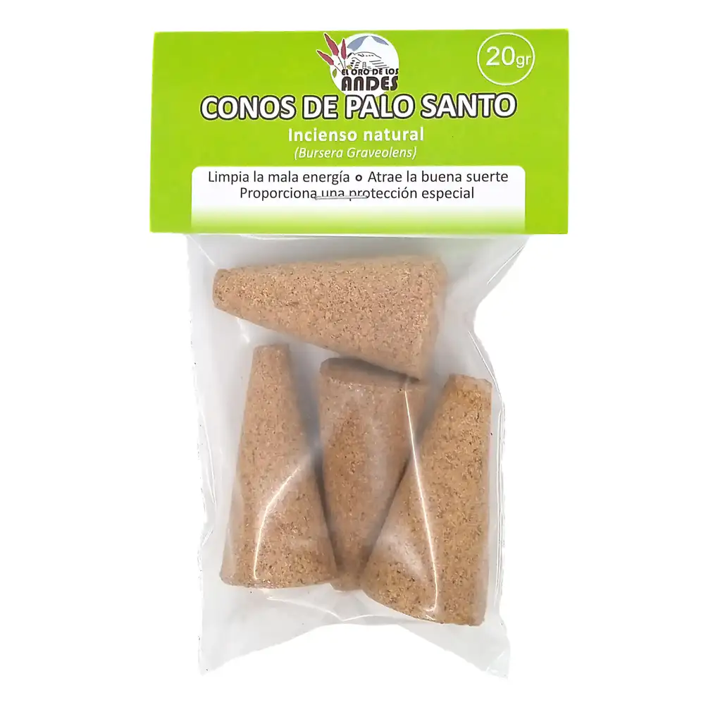 Palo Santo conos origen Perú 4 ud