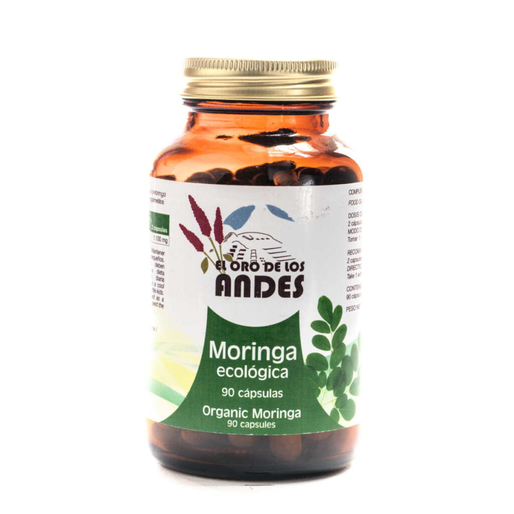Moringa olifeira ecológica 90 cápsulas