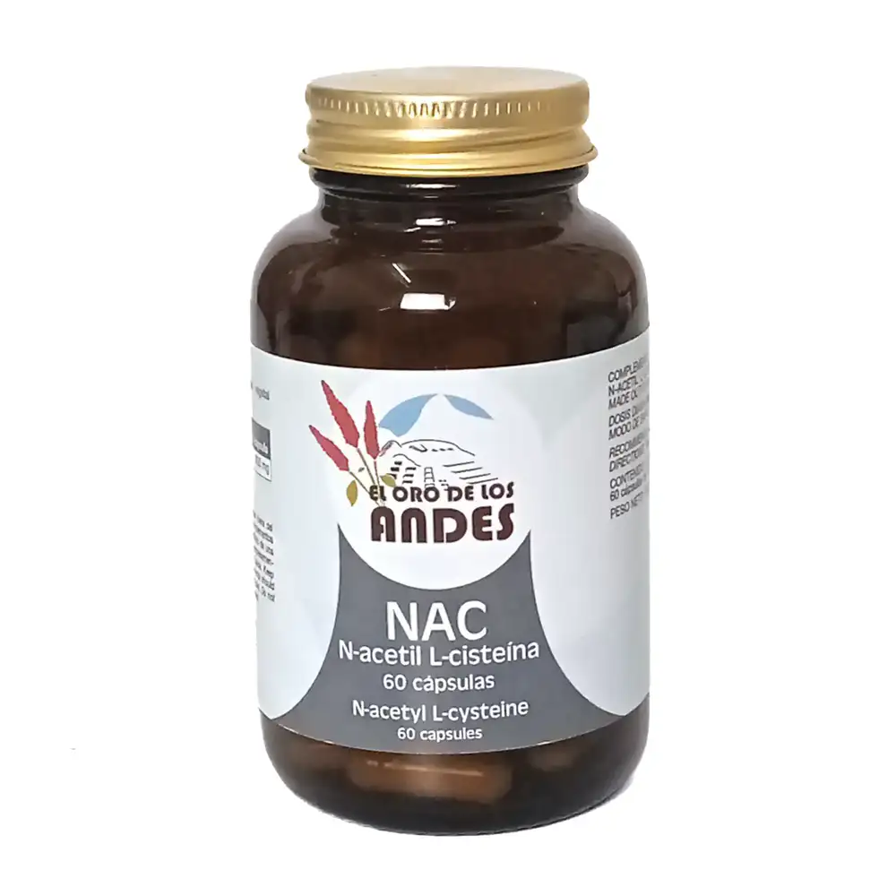 Capsulas Nac n-acetil l-cisteína (60uds) de 600mg
