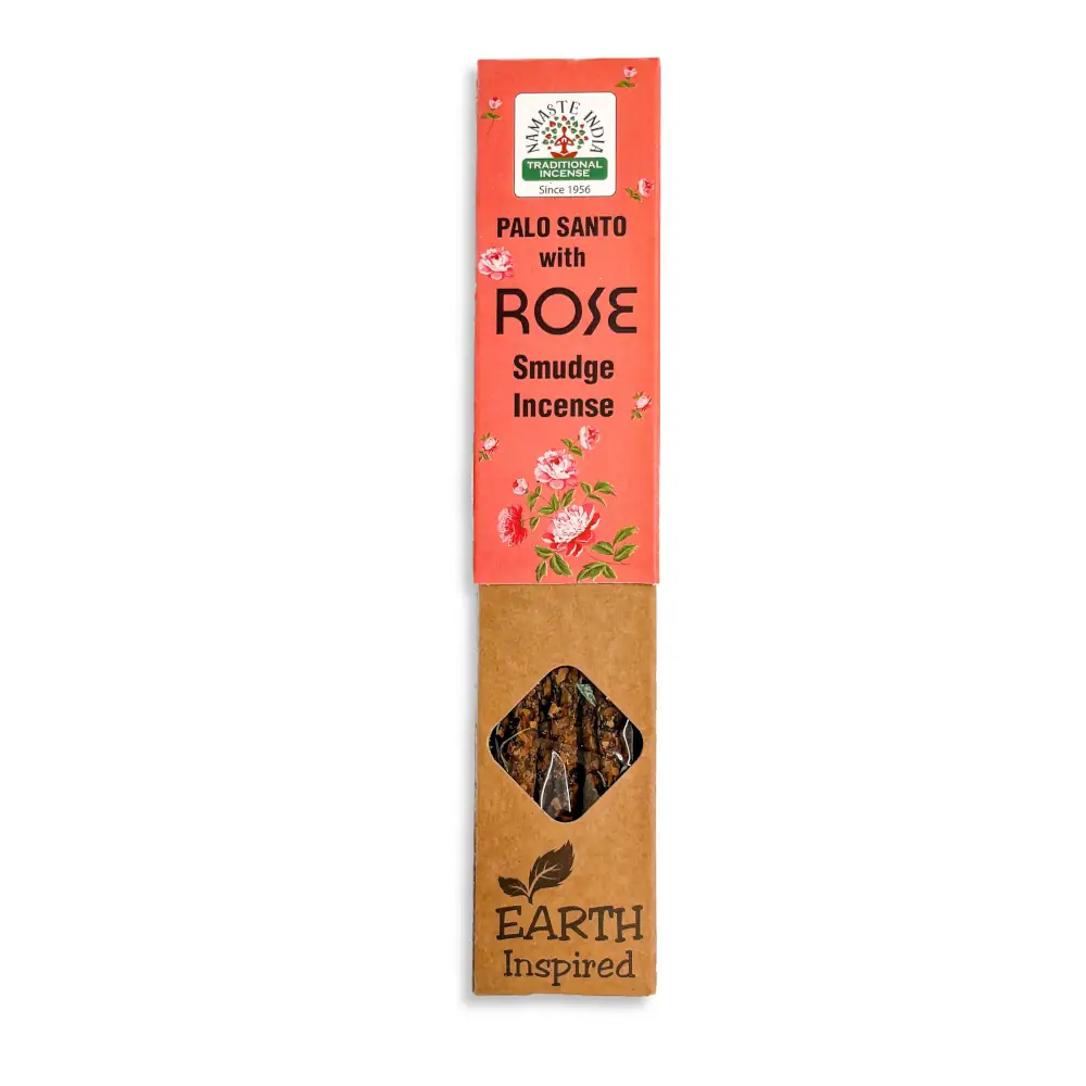 paquete de incienso rosa natural 25gr