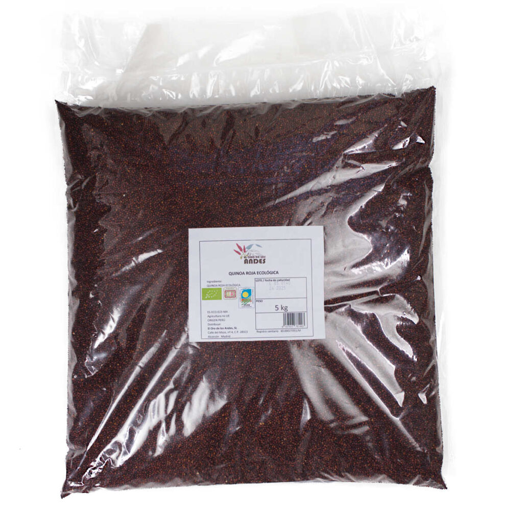 Quinoa Roja ecológica 5 kilogramos