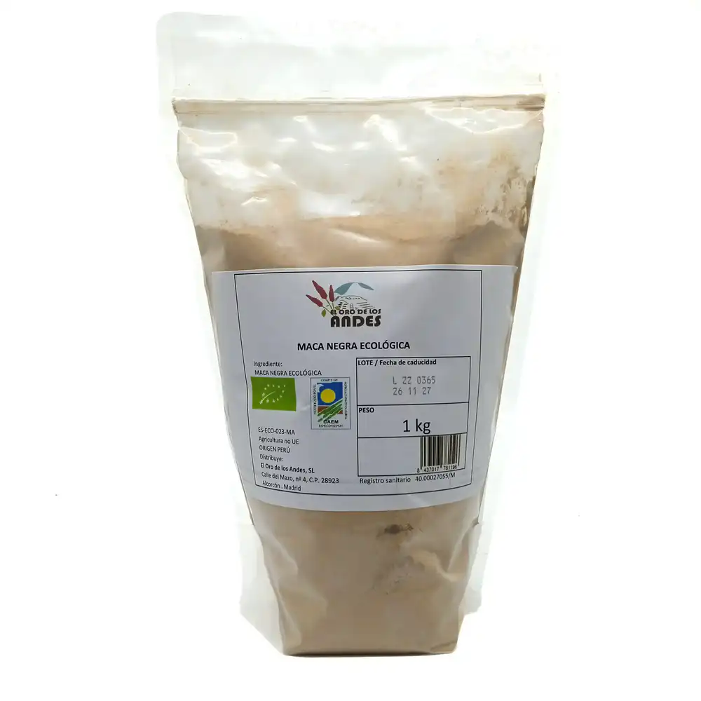 Maca negra en polvo 1 kilogramo