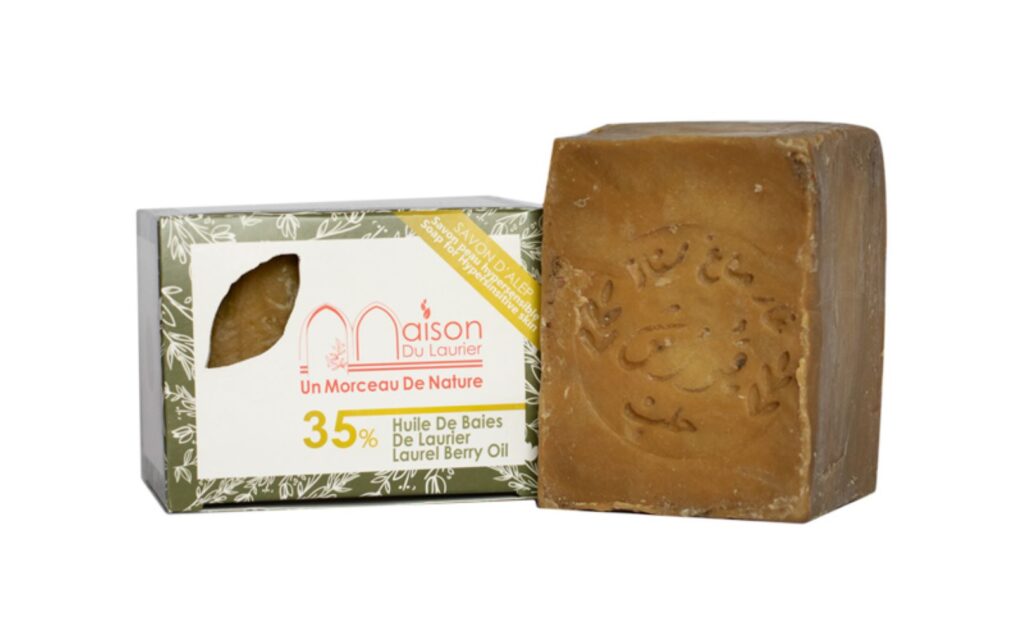 Jabón de Alepo 200g 35% Aceite de laurel baya