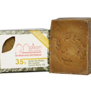 Jabón de Alepo 200g 35% Aceite de laurel baya
