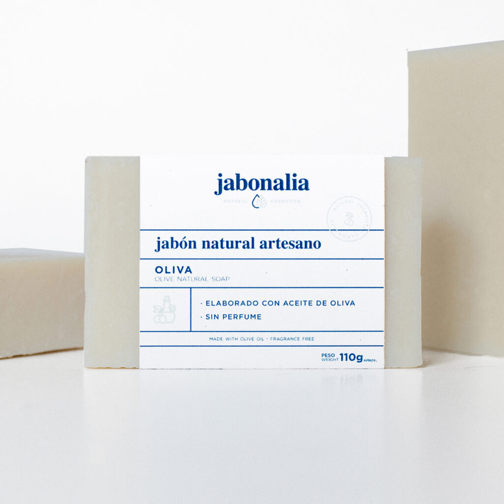 Jabon aceite de oliva 110g.