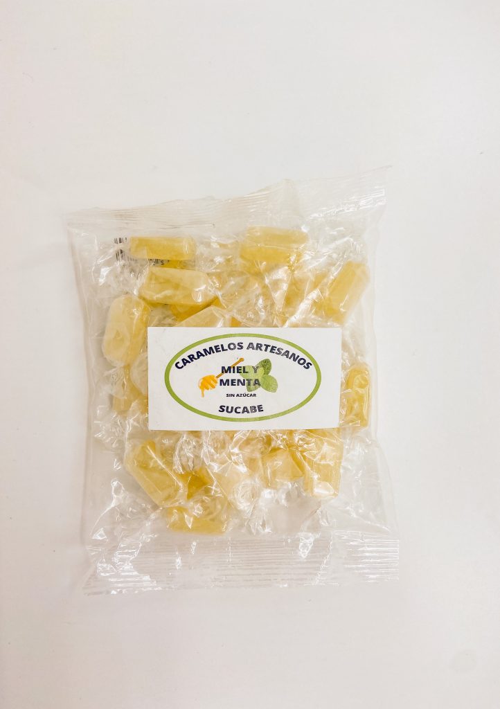 CARAMELO MIEL Y MENTA