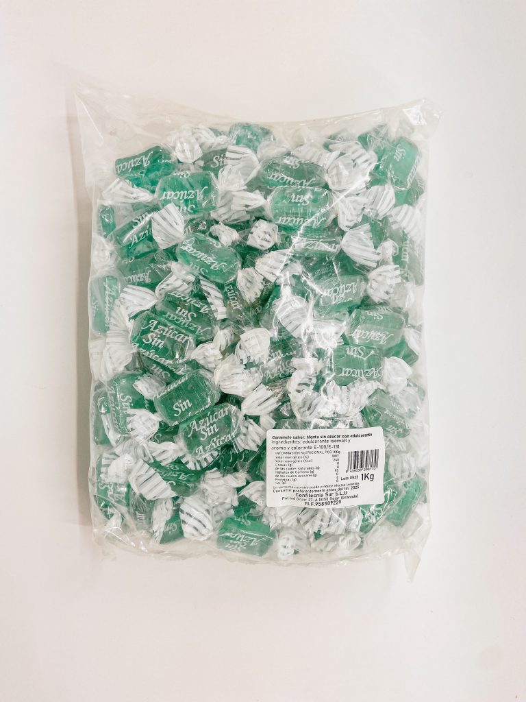 Caramelo sin azúcar Menta 1kg