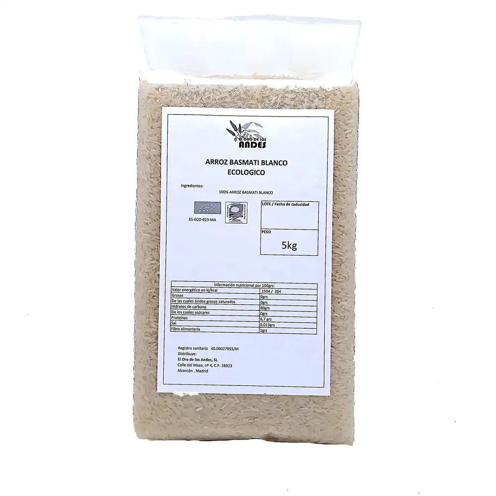 Arroz basmati blanco 5jg