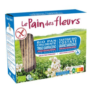 Pan de flor sin sal - cracker sarraceno sin sal