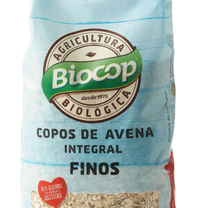 Copos de avena integral finos Biocop 500 g