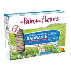 Cracker de trigo sarraceno sin sal Le Pain des Fleurs 300 g
