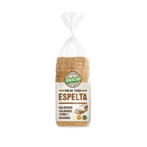 Pan de molde blando Espelta blanco Biocop 400 g