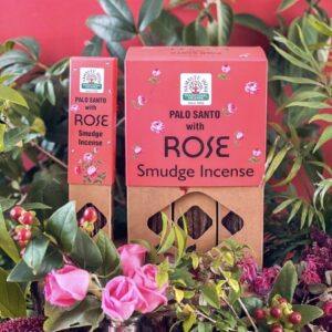 paquete de incienso rosa