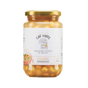 Garbanzos cocidos ecológicos 350 gramos Cal Valls