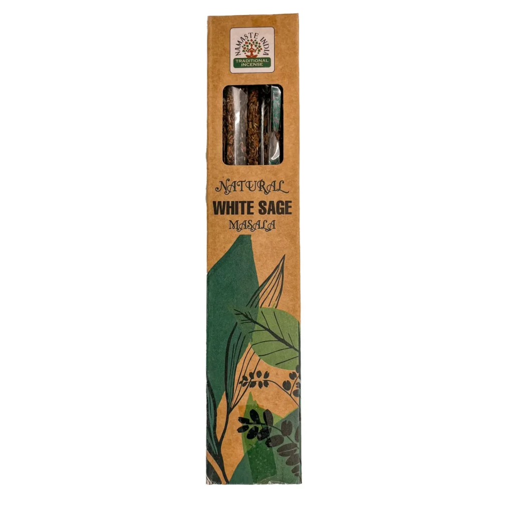 Paquete de incienso salvia blanca natural 30 gr