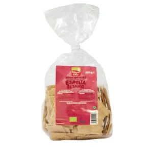 MINI CRACKERS H. INT. ESPELTA SESAM 250G LA FINESTRA