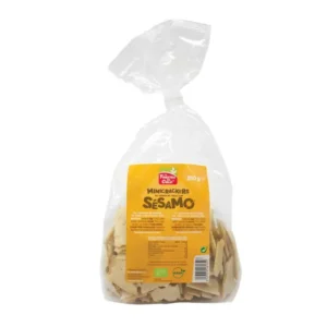 MINI CRACKERS TRIGO CON SÉSAMO BIO 250GR LAFINESTRA