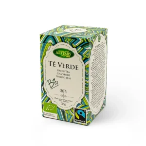 CAJA INFÚSIÓN TÉ VERDE FAIRTRADE ECO 28g