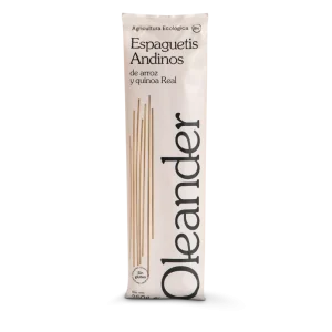 ESPAGUETIS DE ARROZ Y QUINOA ECO 250G OLEANDER