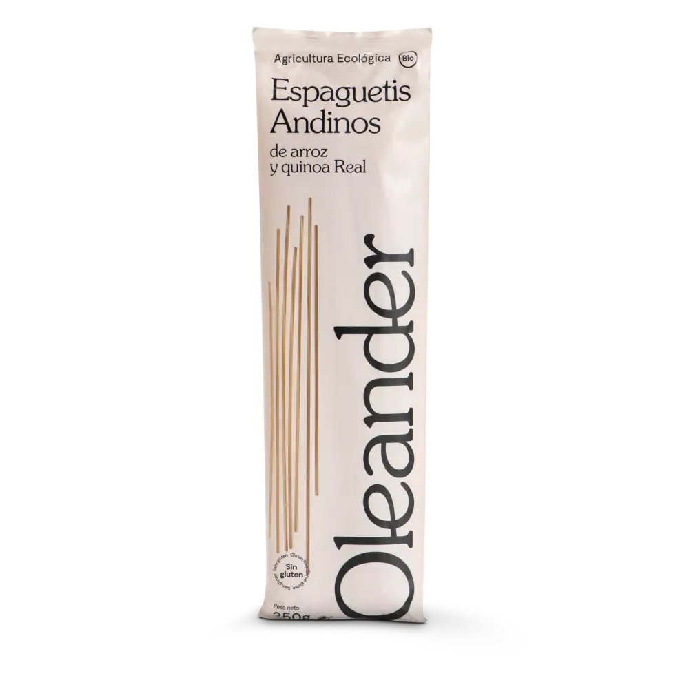 ESPAGUETIS DE ARROZ Y QUINOA ECO 250G OLEANDER
