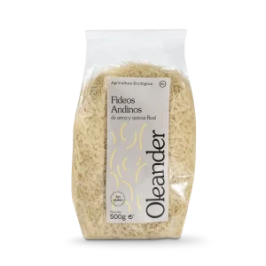 FIDEOS DE ARROZ Y QUINOA ECO 500G OLEANDER