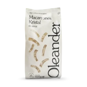 MACARRONES DE ARROZ ECO 500G OLEANDER