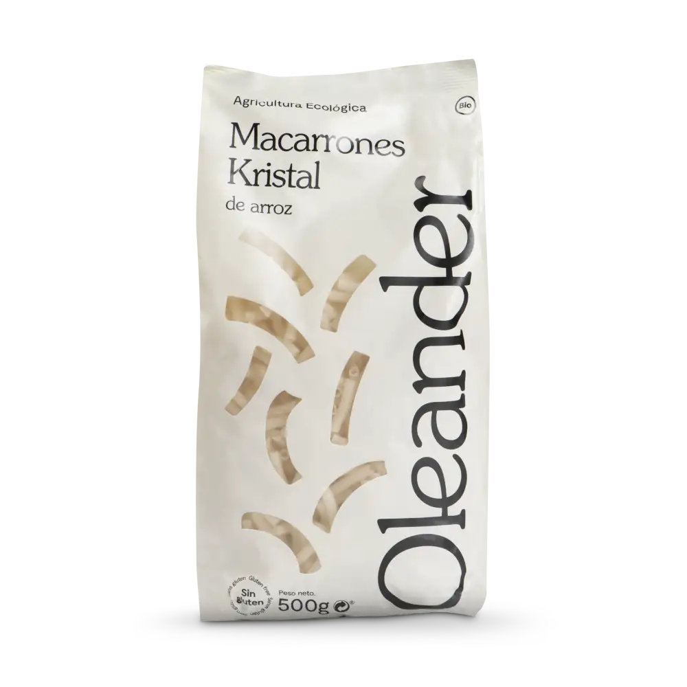 MACARRONES DE ARROZ ECO 500G OLEANDER