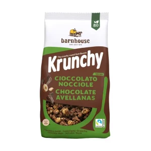 Muesli Krunchy Choco Negro Avellanas Barnhouse. 375gr.