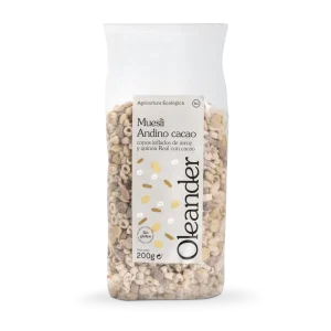 MUESLI ANDINO AL CACAO ECO 200G OLEANDER