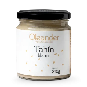 TAHIN BLANCO SIN SAL BIO 210G - OLEANDER