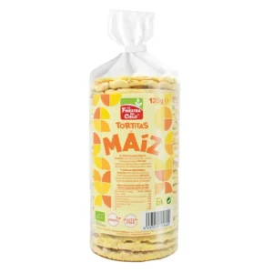 Tortitas de maíz con sal y sin gluten La finestra 120 g
