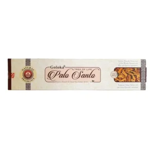 Paquete de Inciensos Goloka Palo Santo 15gr