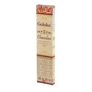 Paquete de Inciensos Goloka Sandalo/Chandan 15gr