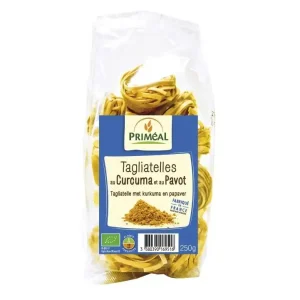 Tagliatelle Nido de Cúrcuma y Amapola Priméal 250gr.