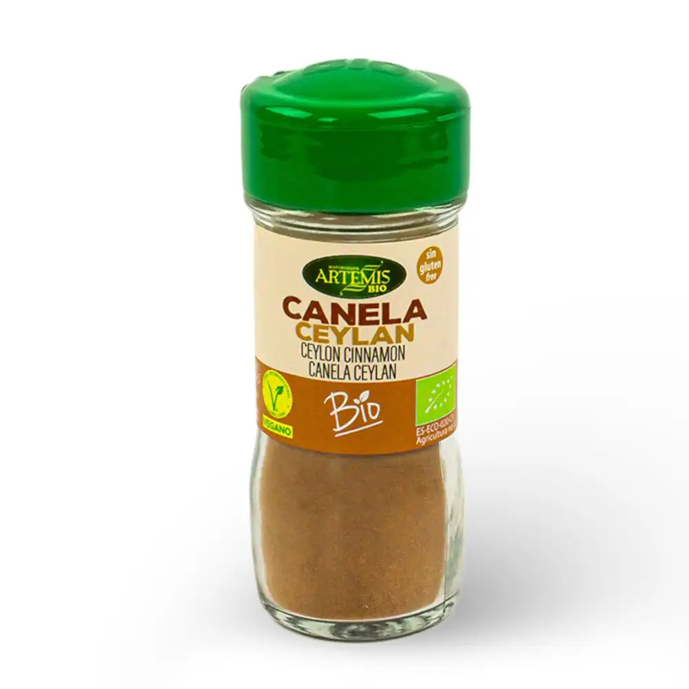 Tarro Canela Ceylán Molida Ecológica 25 gr