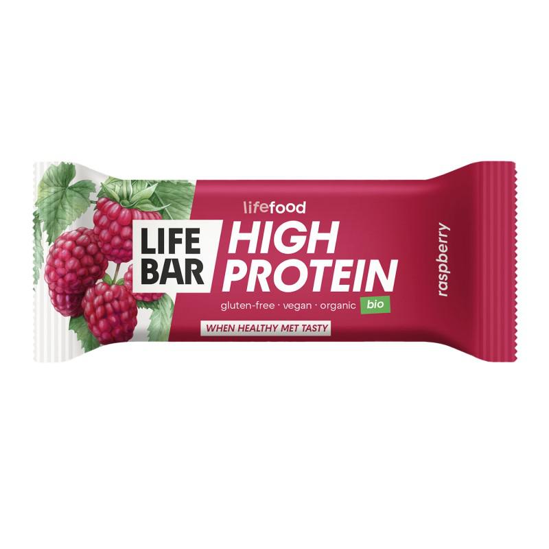 Barrita Proteina Sabor Frambuesa BIO 40g LIFEBAR