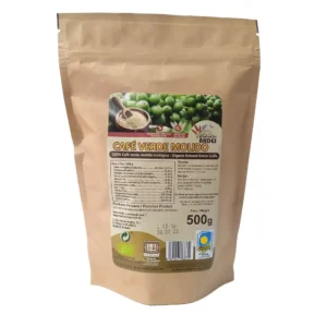 Café Verde Molido Ecológico de Perú 500grs