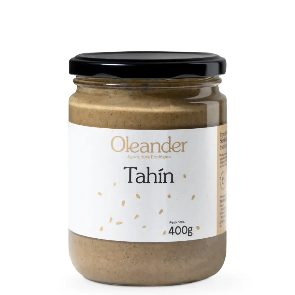 Tahin (Sésamo Tostado con sal) Ecológico 400grs Oleander